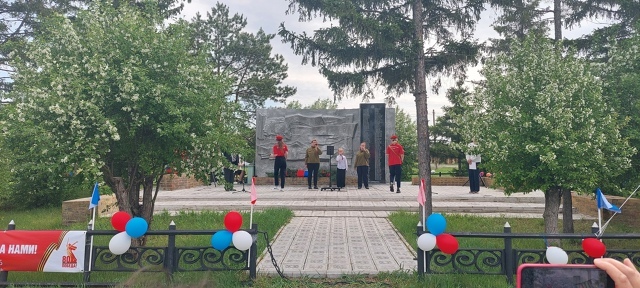 Торжественный митинг 9 Мая.